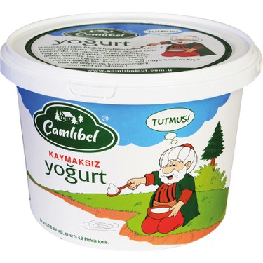 CAMLIBEL HOMOJENIZE YOGURT YARIM YAGLI 5 KG.