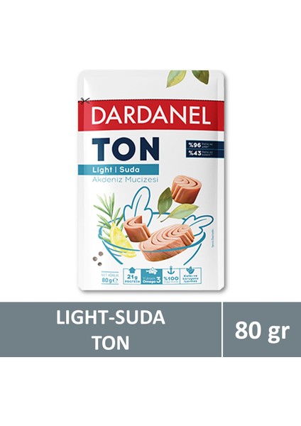 DARDANEL LIGHT TON POSET 80 GR.