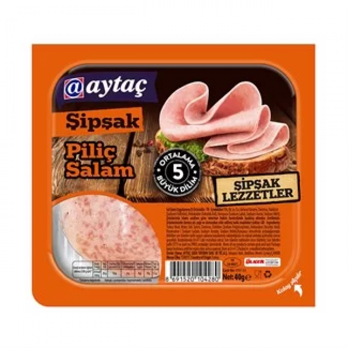 AYTAC SIPSAK PILIC SALAM DILIMLI 40 GR.