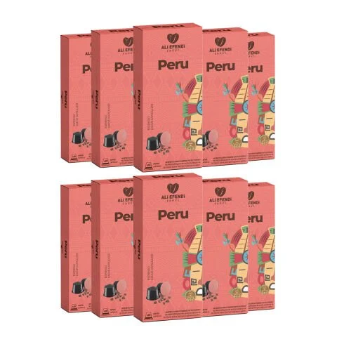 ALIEFENDI KAPSUL KAHVE PERU 10 LUKUTU