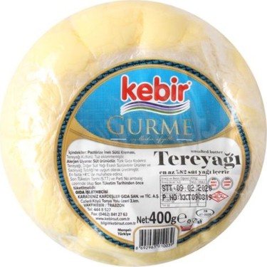 KEBIR TEREYAG TUZSUZ 400 GR.