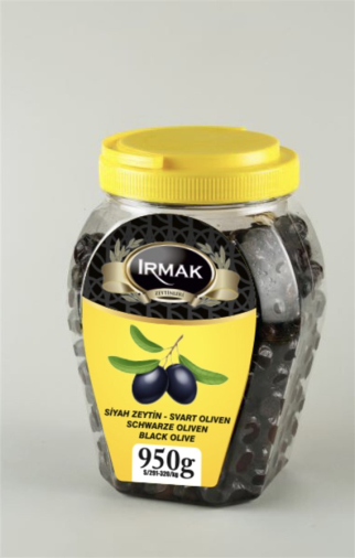 IRMAK SIYAH ZEYTIN SARI 291-320 1 KG.