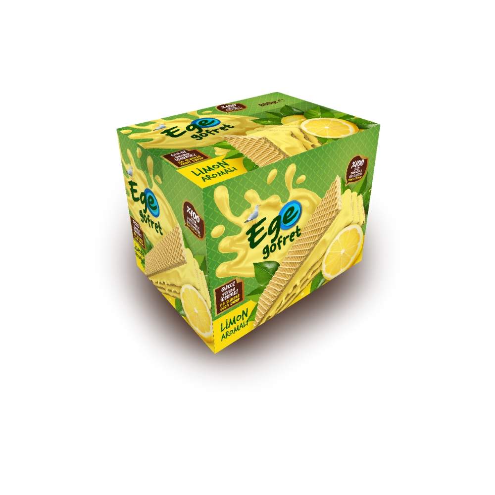 EGE LIMON AROMALI KREMALI GOFRET 150 GR.