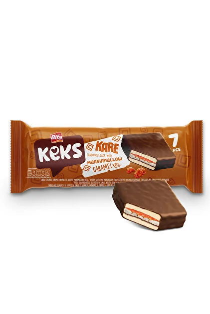 BIFA KEKS KAKAO KAPLAMALI MARSHMALLOWLU KEK 175G